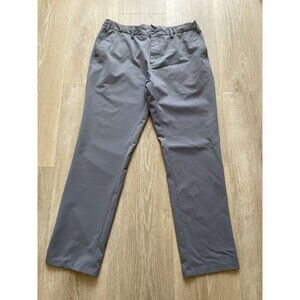 Landini Milano Golf/Travel Pants Draw String Gray Stretch Men’s 36 Made In Italy